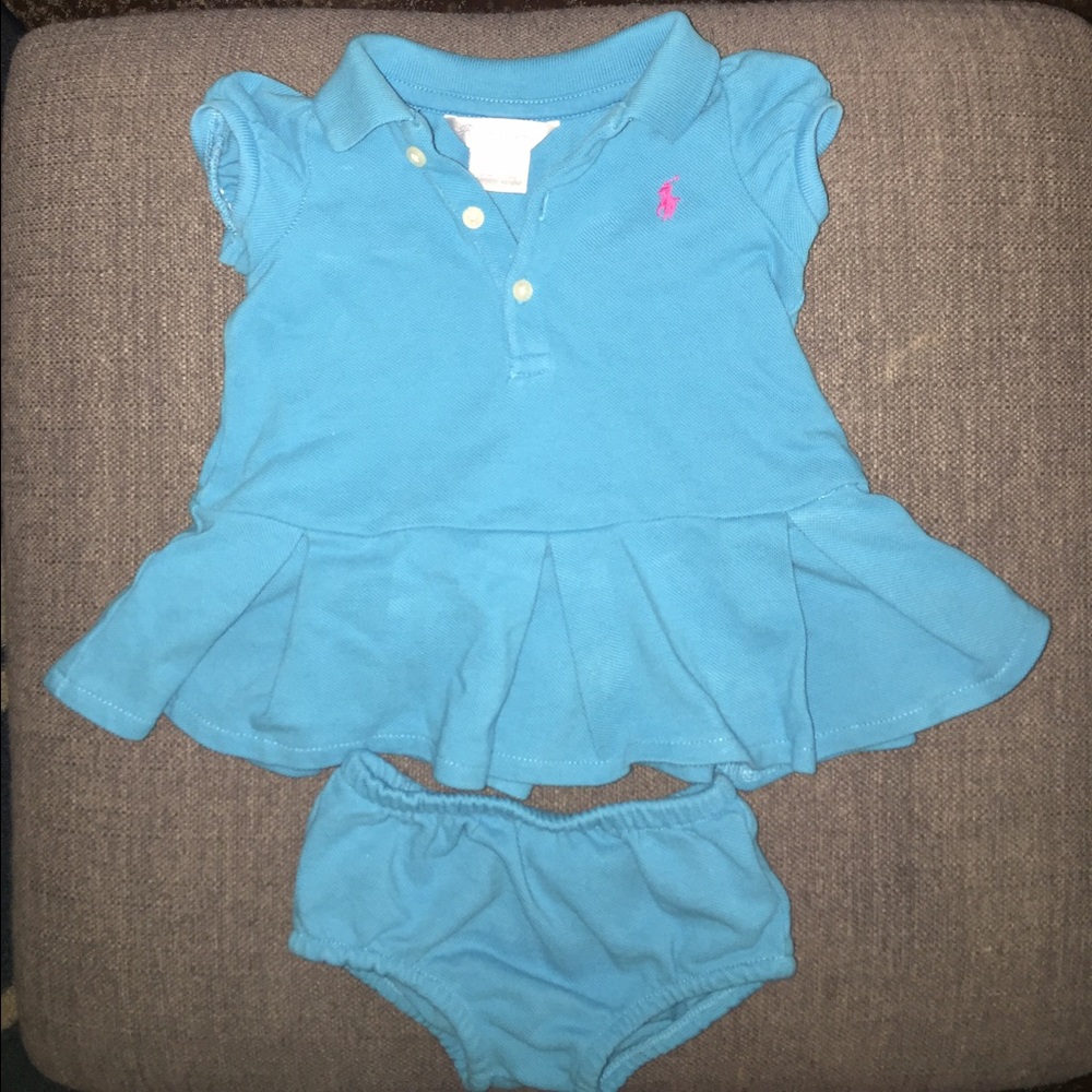 Ralph Lauren Polo Dress & Bloomer set