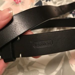 Coach belt