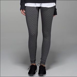 Lululemon Wunder Under Tri Geo