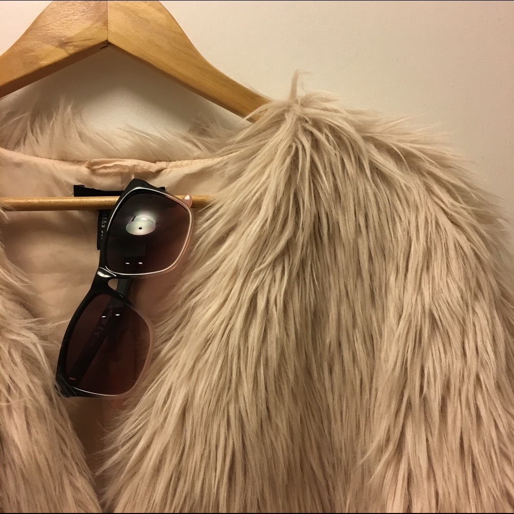 H&M Faux Fur Coat