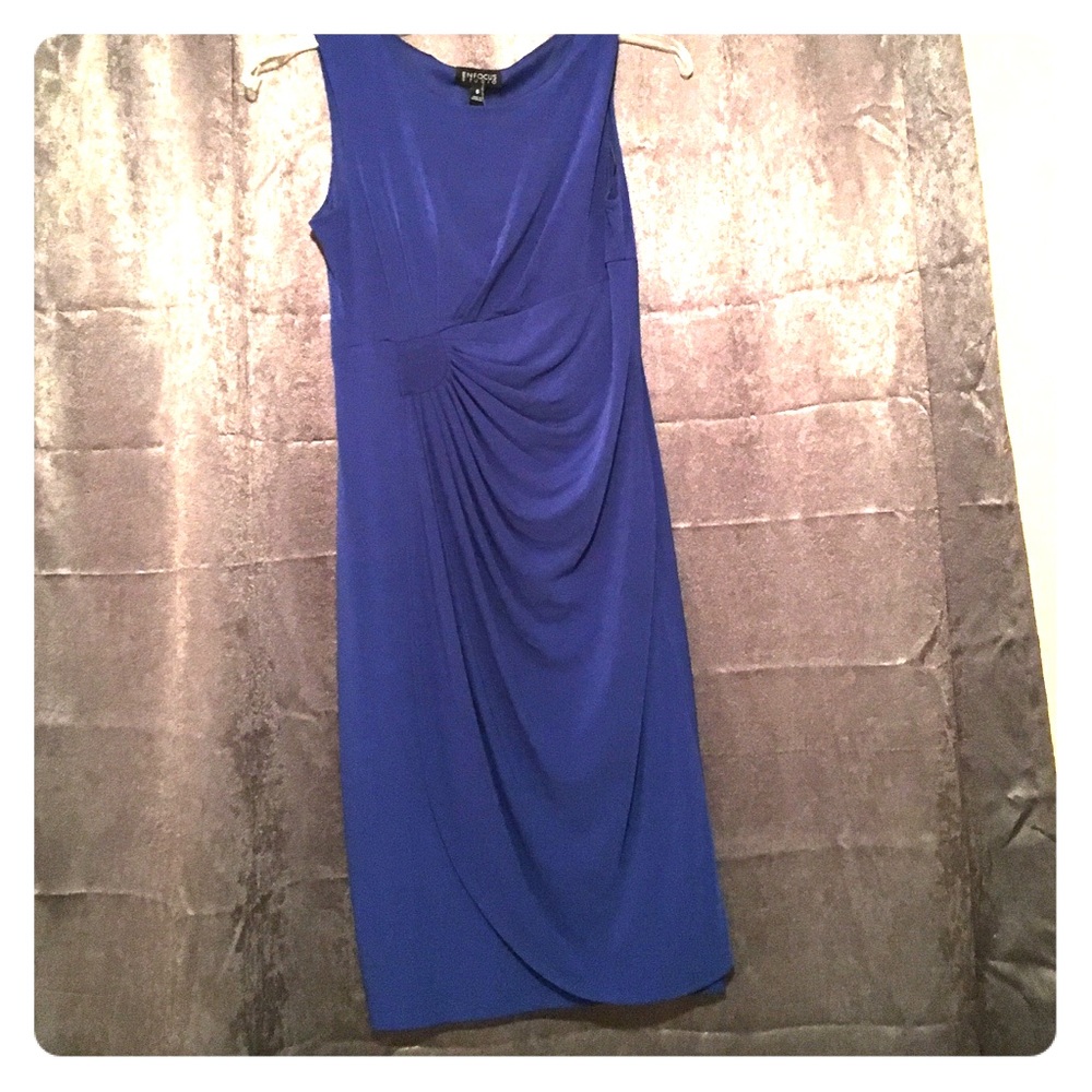 Royal blue dress