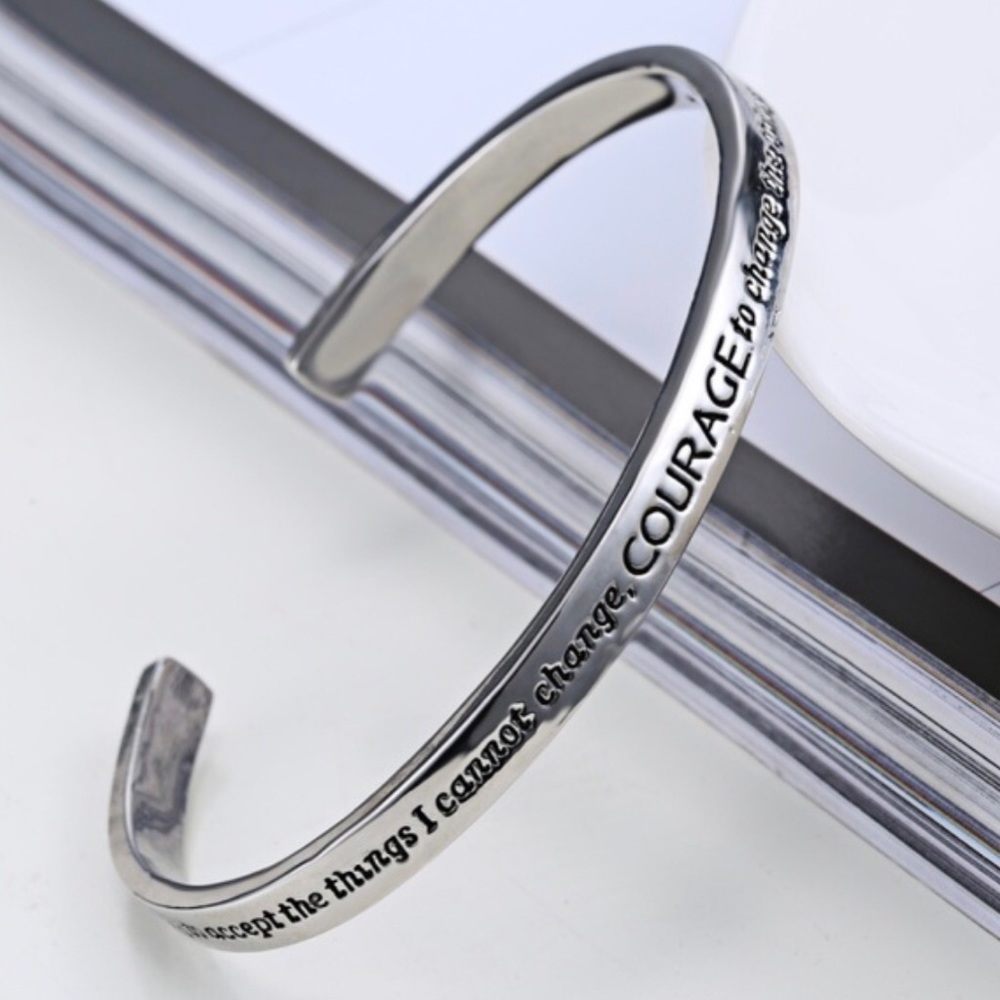 Inspirational Courage Cuff/Bracelet/Bangle