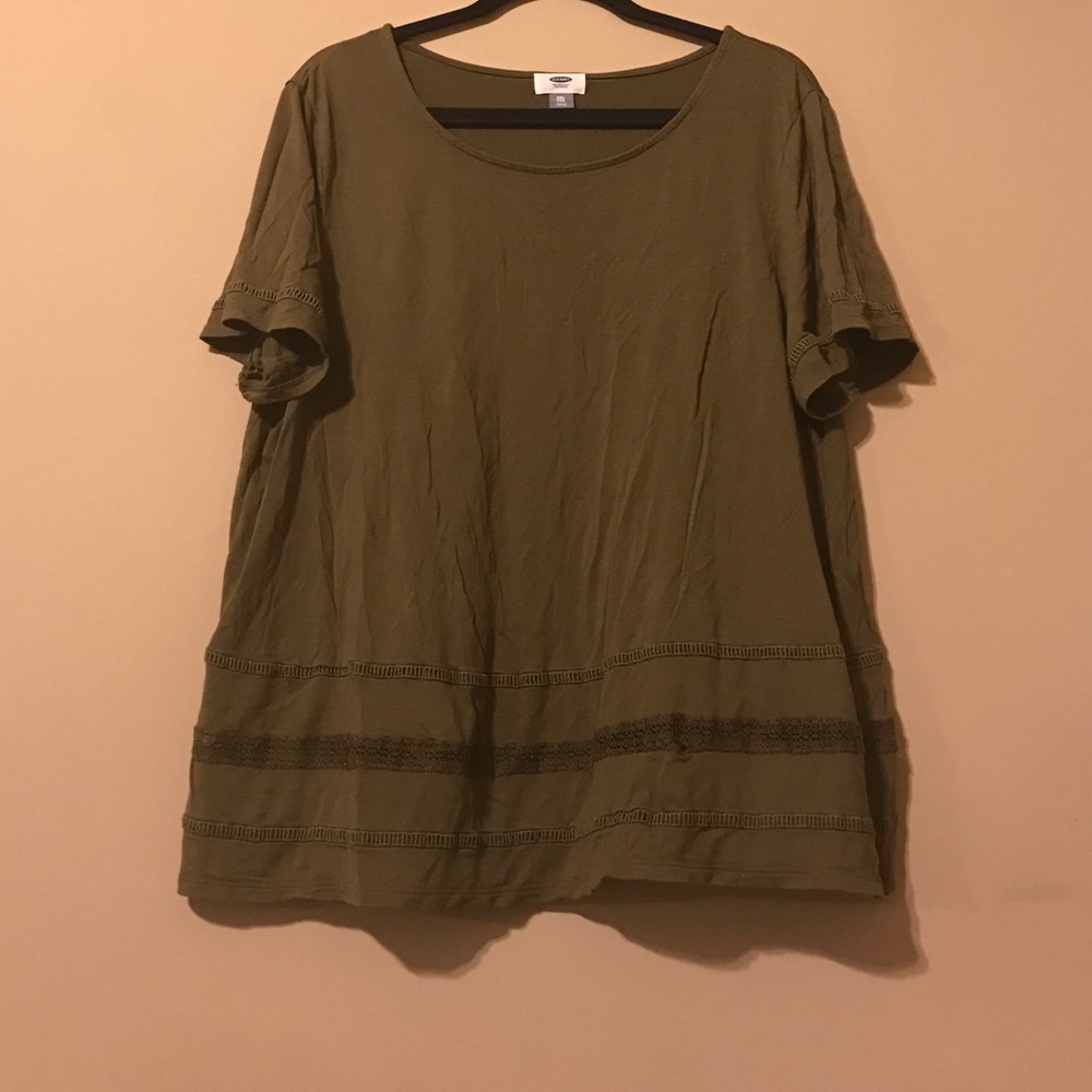 Hunter green XXL old navy top