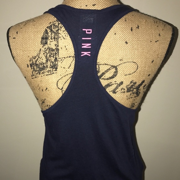 Pink Victoria's Secret NY Yankees Sequin Tank - Picture 2 of 2