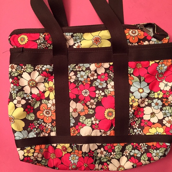 Lesport women's floral print Tote Bag - Picture 3 of 4