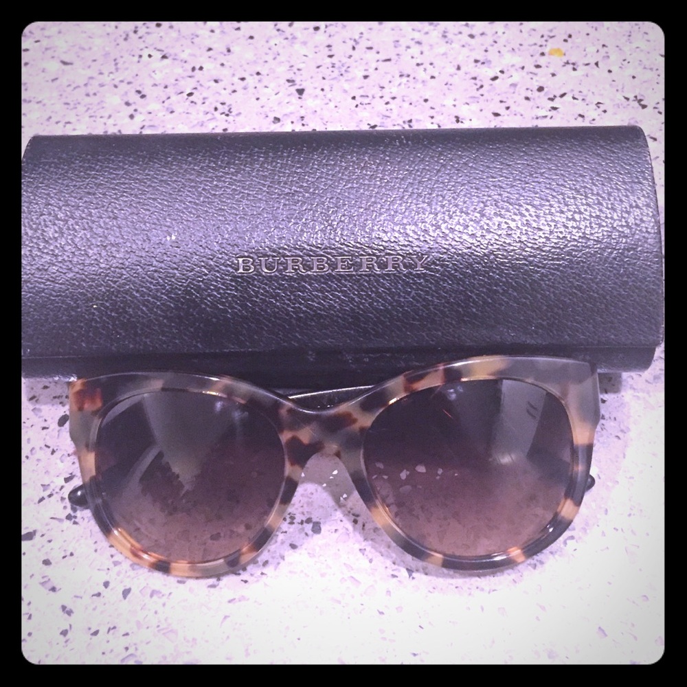 Authentic Tortoise Shell Burberry Sunglasses