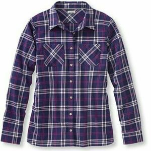 L.L. Bean Soft Plaid Button Shirt