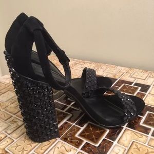 Zara Studded Heels - Size 7