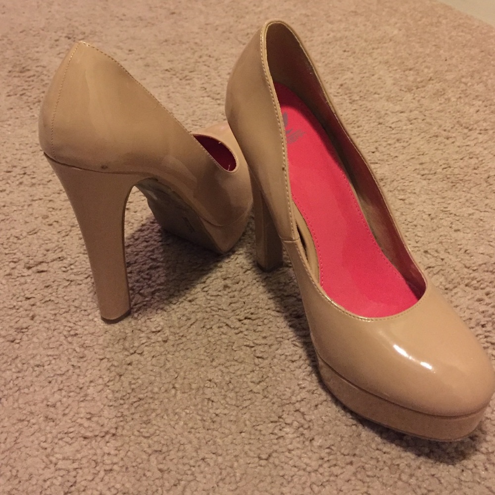 Shiekh nude patten Heels