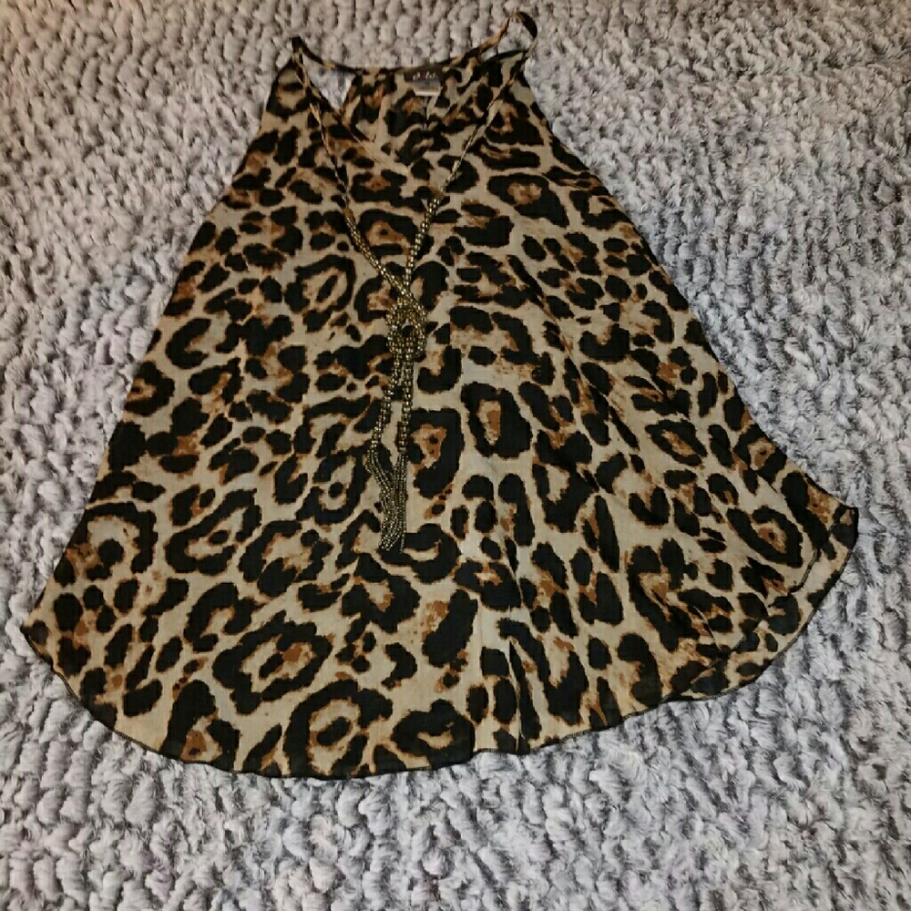Leopard Print Top