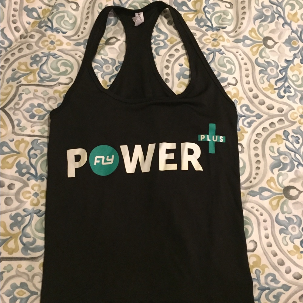 Flywheel Black Tank Top