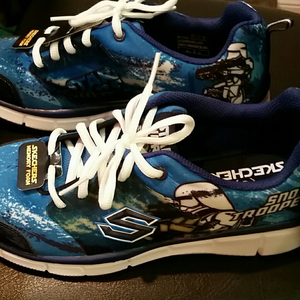 Brand new Skechers Star Wars snow troopers sneaker
