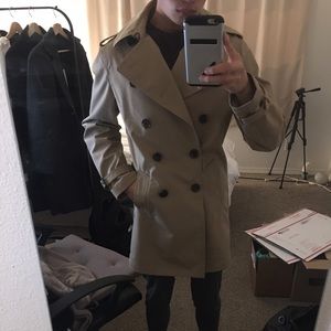 EXPRESS Trench Coat in Camel US XS