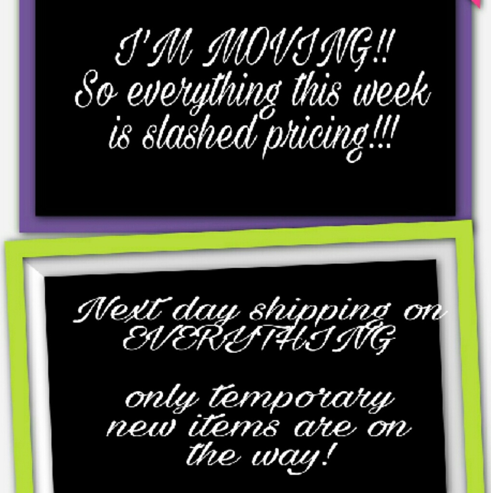 😨😨LAST DAY😨😨All prices slashed??moving sale