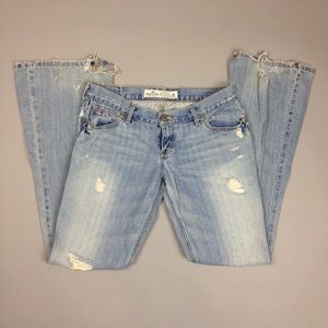 Hollister Cali Flare Distressed Flare Jeans 5R