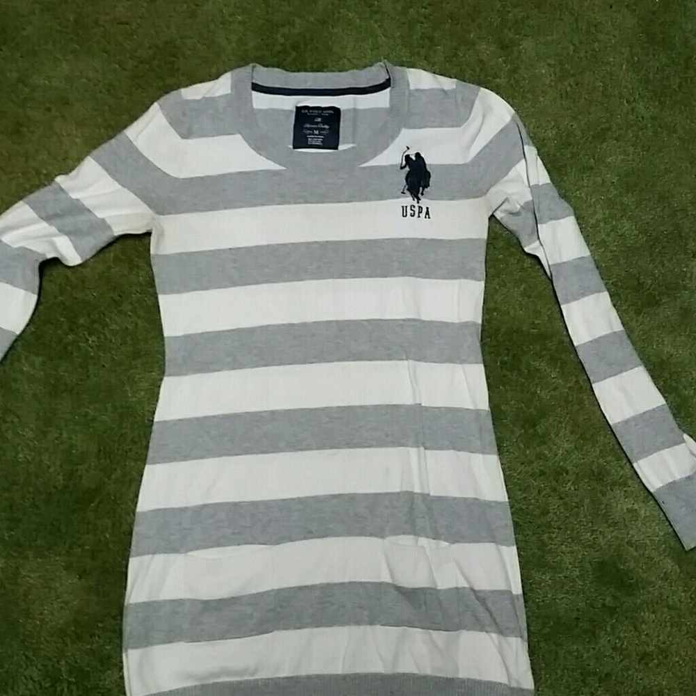 Polo sweater dress