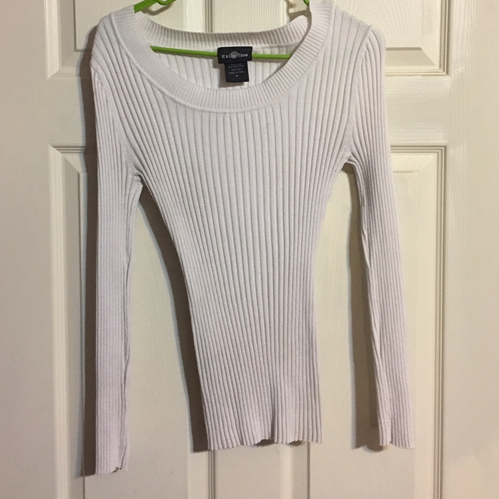 White sweater