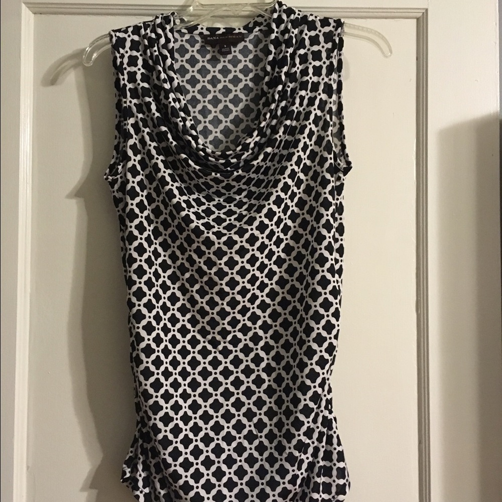 Cute Sleeveless Printed Top