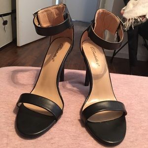 Black heels