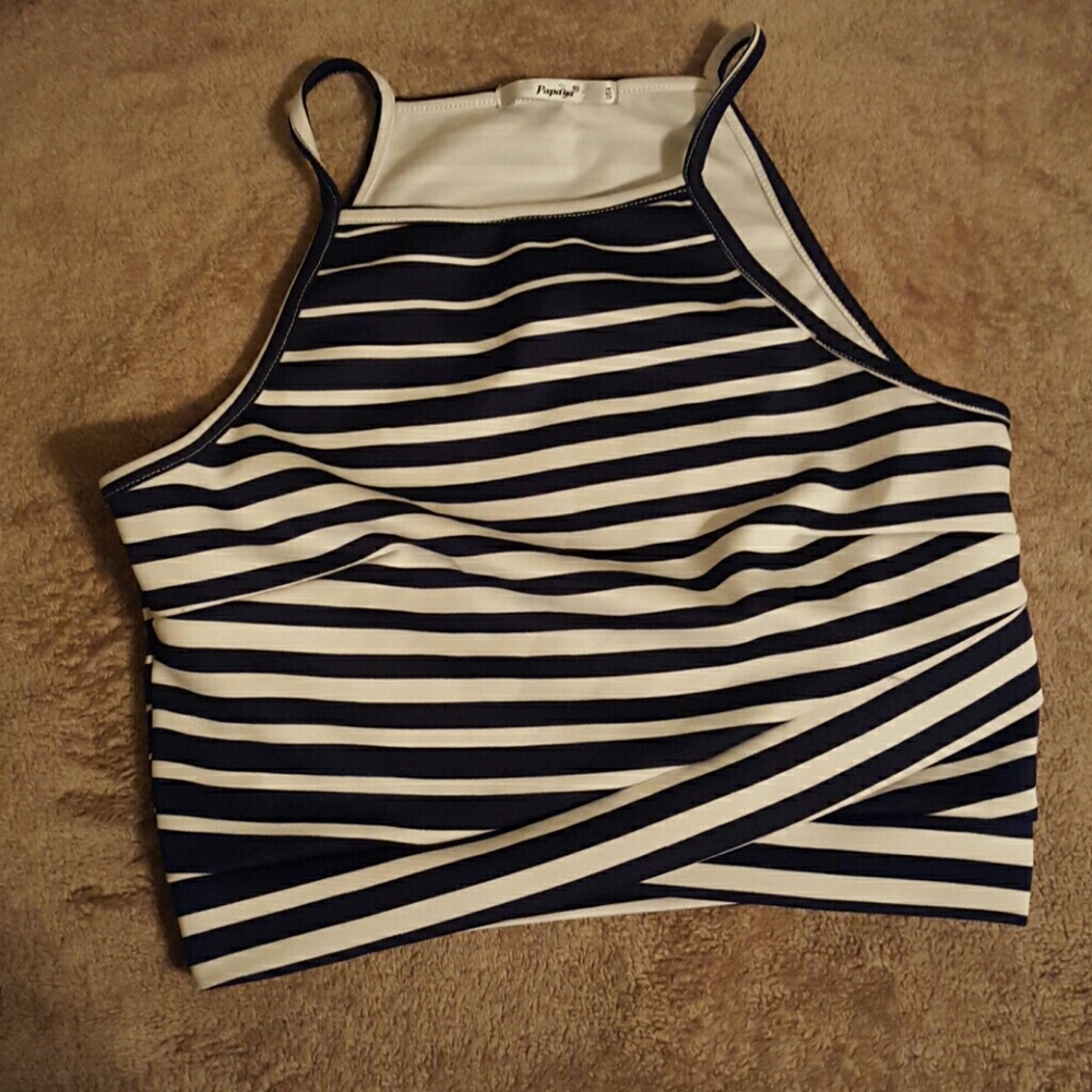 Crop top used once