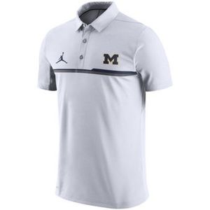 New! Michigan Jordan Jumpman polo shirt.