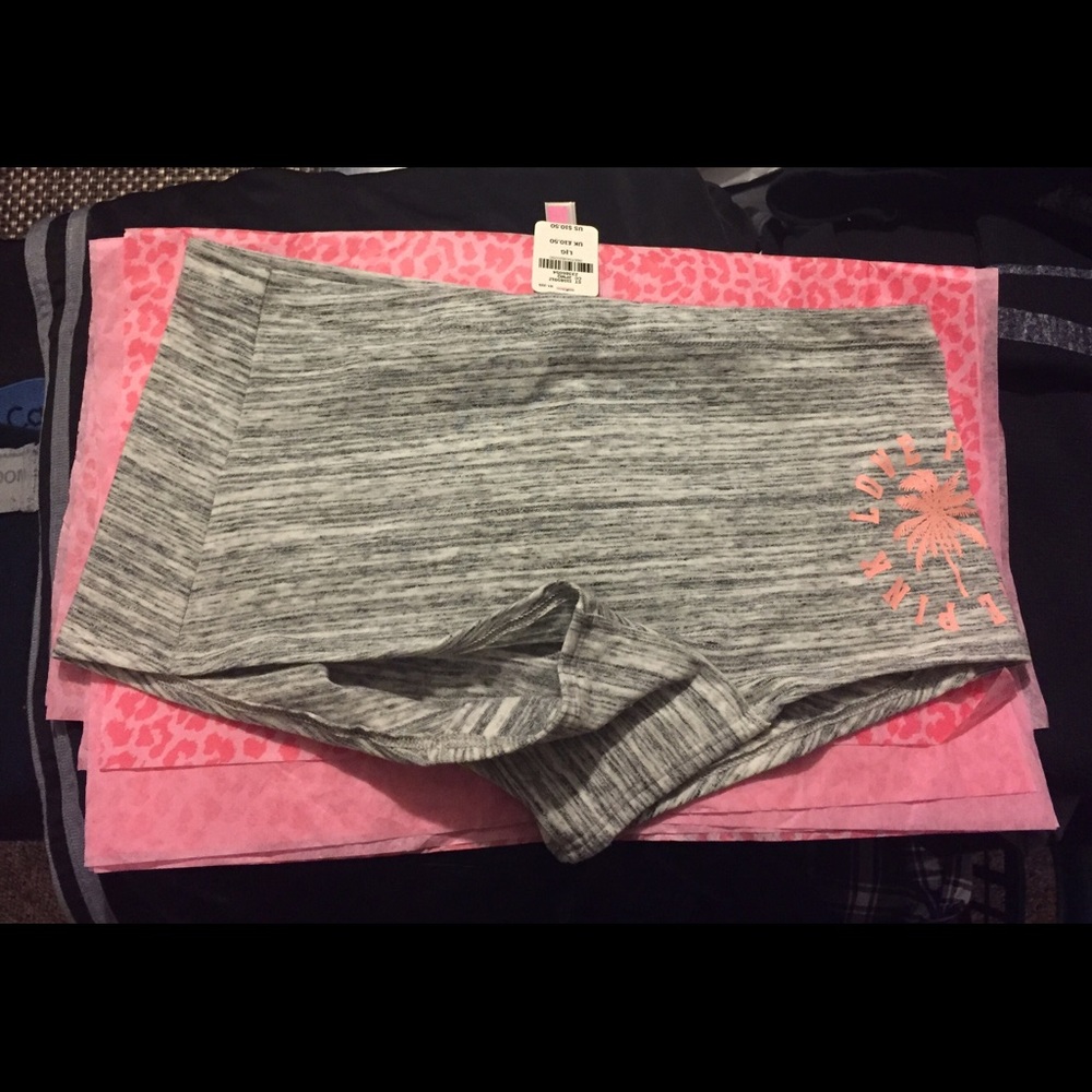 SOLD! Two VS boy shorts panties