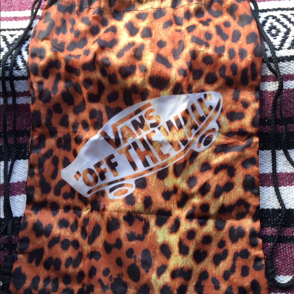 Vans drawstring bag