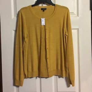 Mustard cardigan