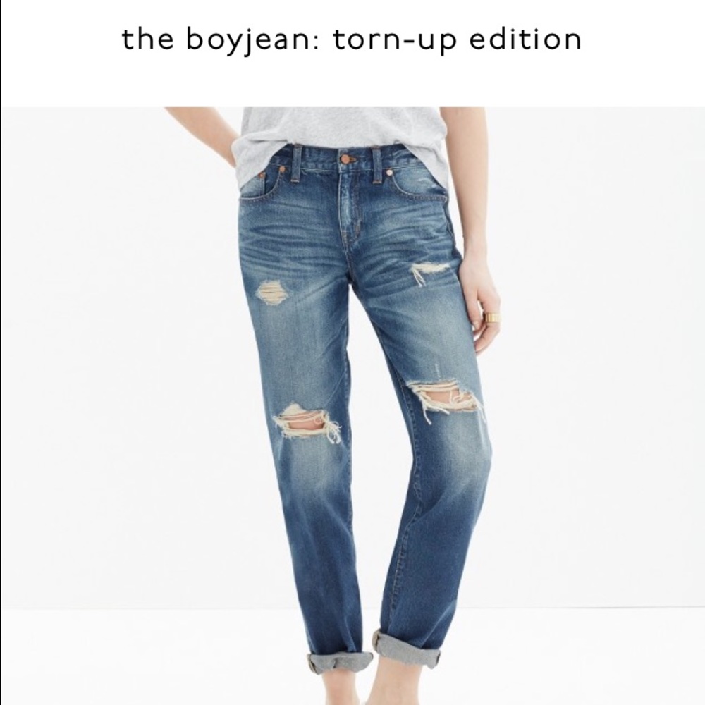 Madewell boyjean
