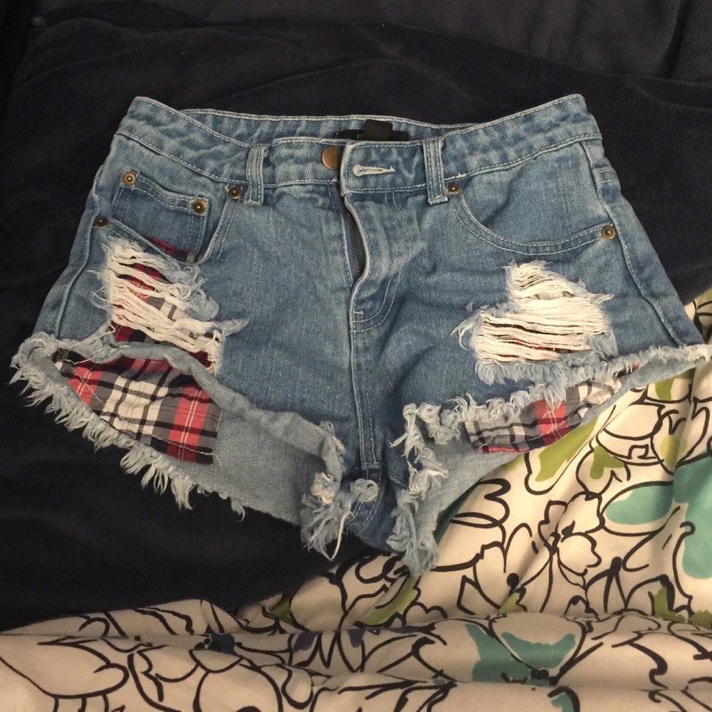 Forever 21 hipster shorts