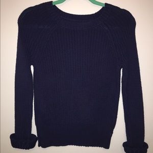 navy american eagle sweater