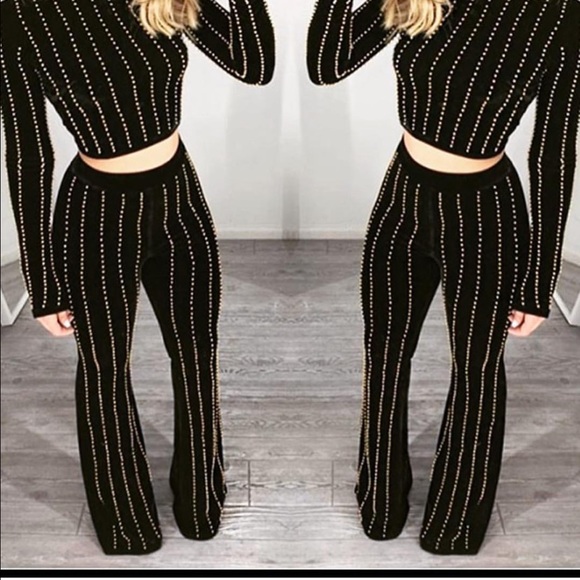Other - 🆕 2 piece velvet pant set