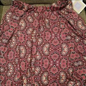Lularoe Madison skirt with pockets XL