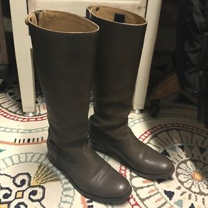 Frye Boots Melissa Button Zip
