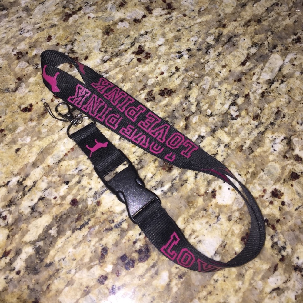 Pink Lanyard