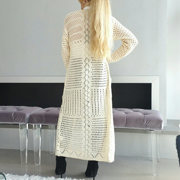 🔥1 LEFT🔥GORGEOUS & COMFY Cream Cardigan - Picture 3 of 4