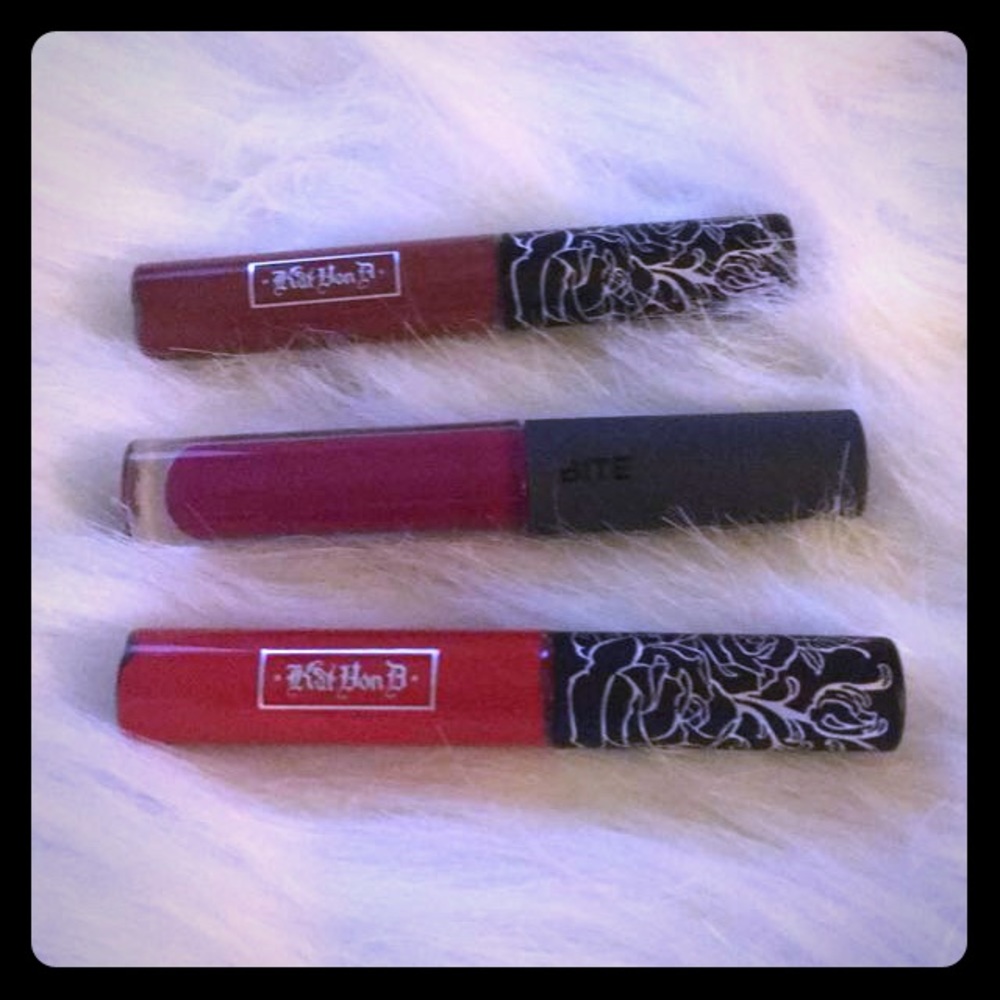 2 Kat Von D everlasting lipstick & Bite lipgloss