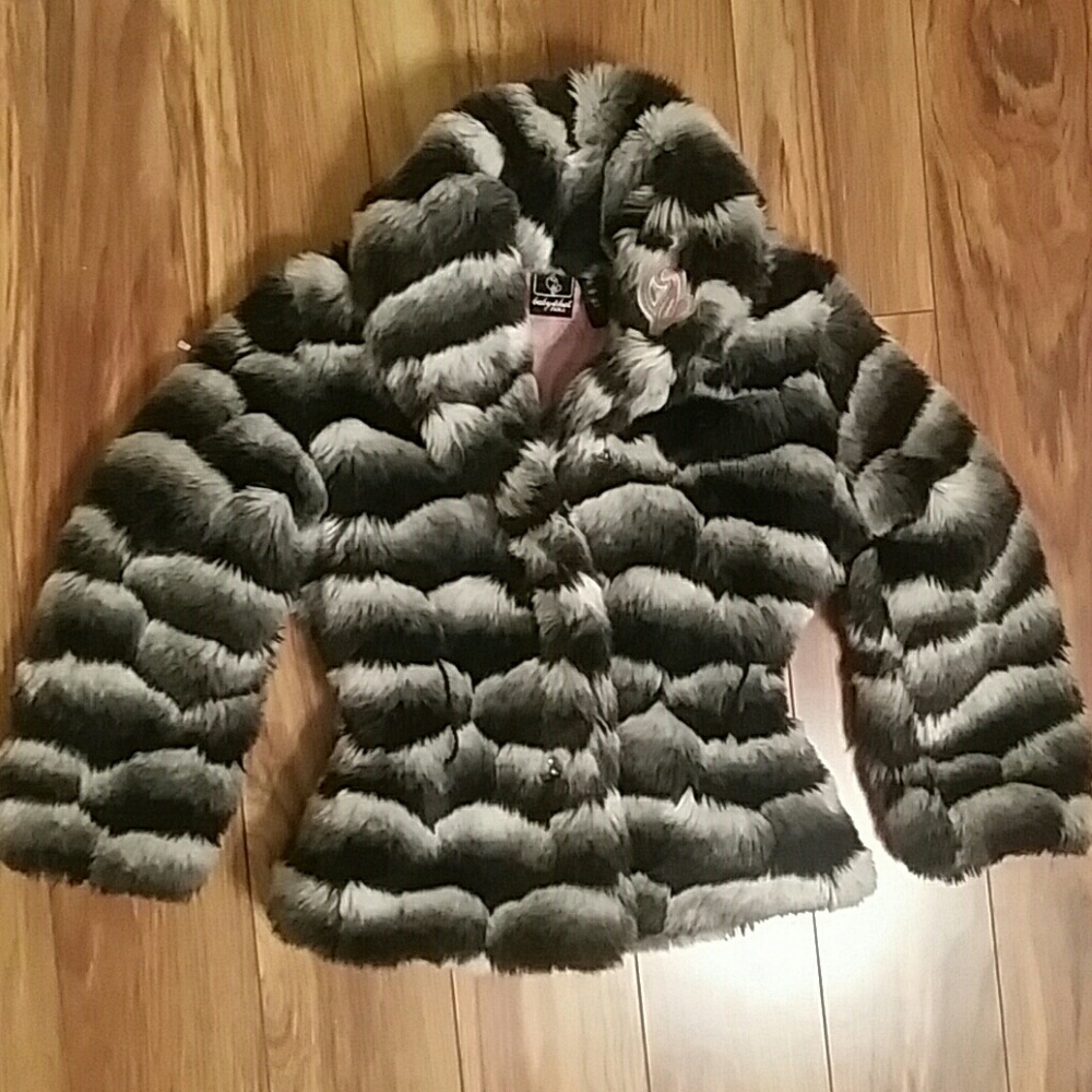 Baby Phat toddler faux fur coat