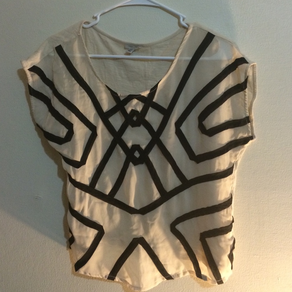 Ecote cropped blouse