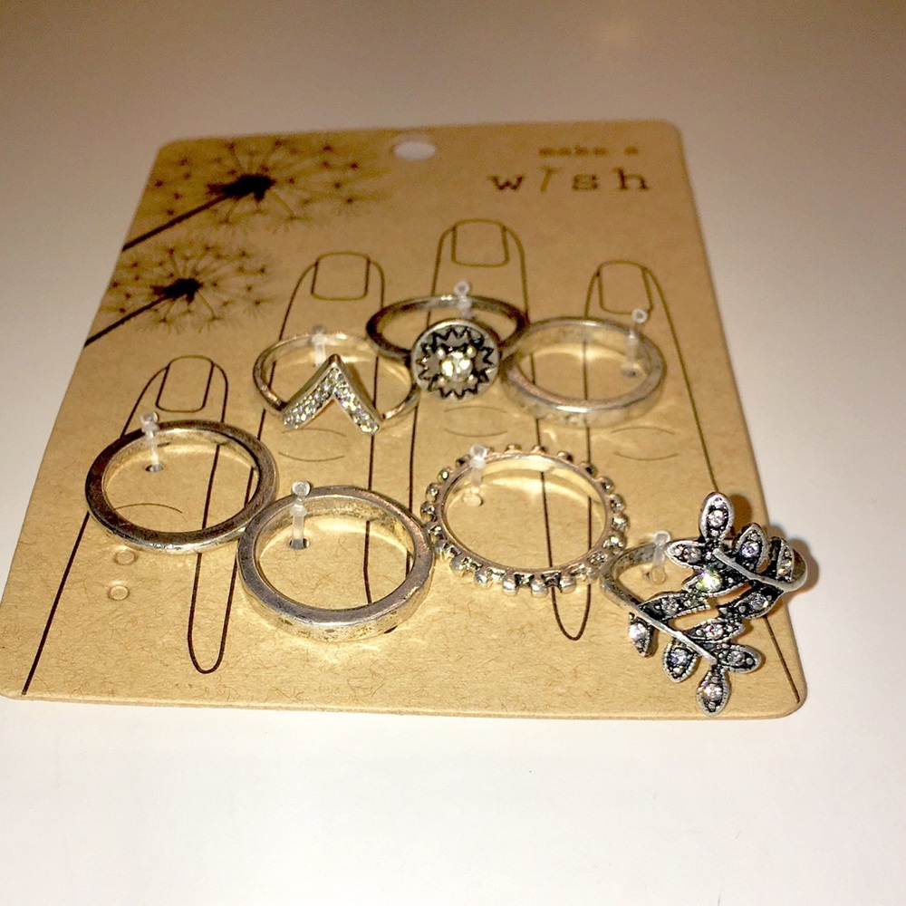Multi Silver Rings