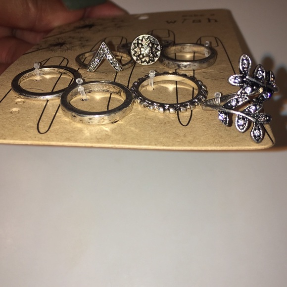 Multi Silver Rings - Picture 2 of 2