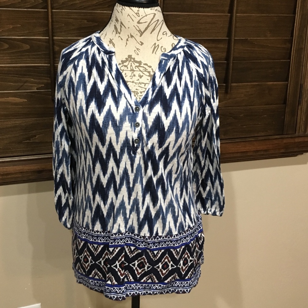 Bohemian Lucky Brand Cotton Top