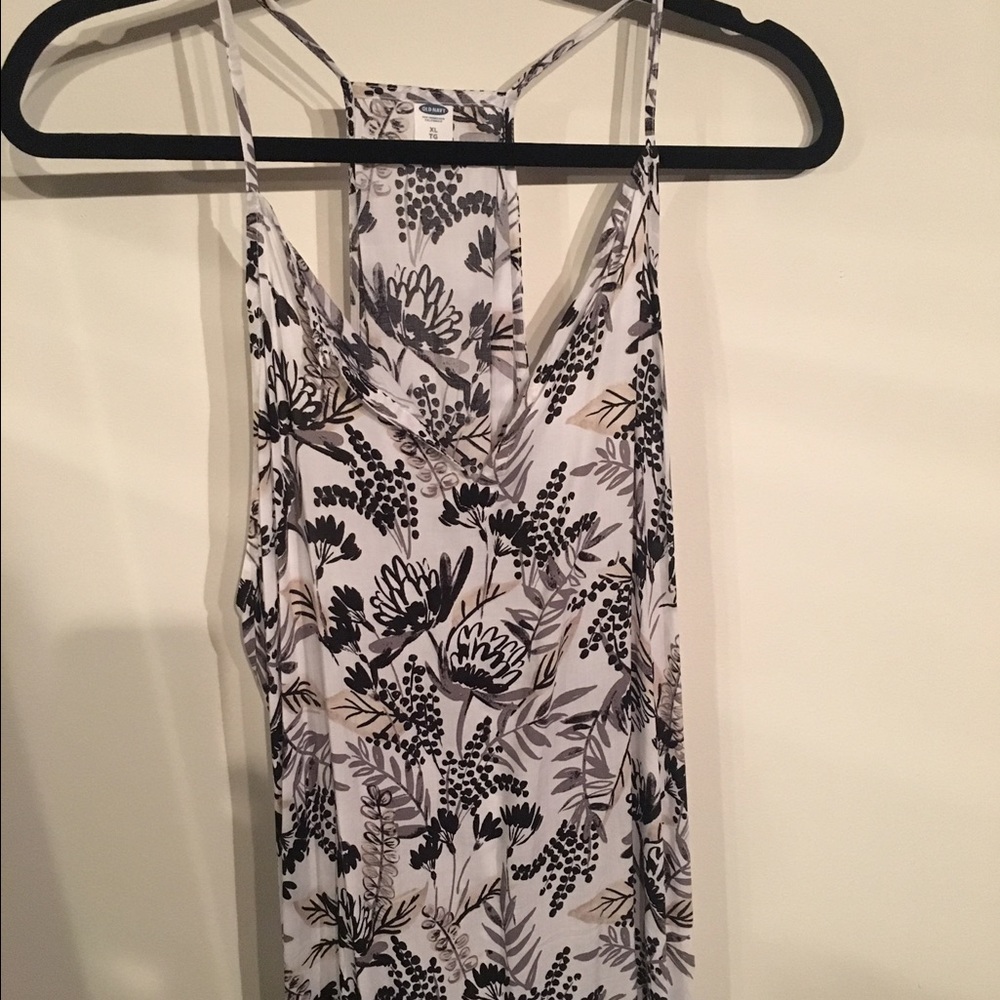 Floral Old Navy camisole ~ XL