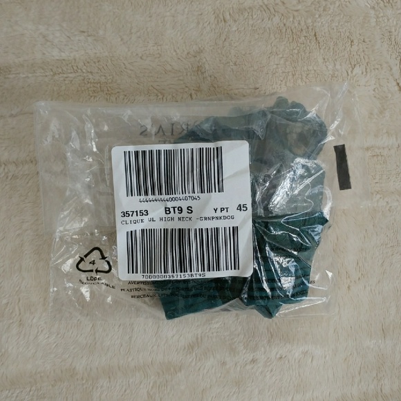 LAST ONE*NIP Very Sexy Small Keyhole High Neck Bra - Picture 3 of 4