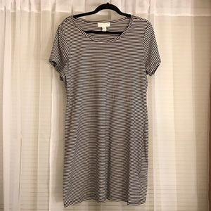 Striped Tshirt Dress