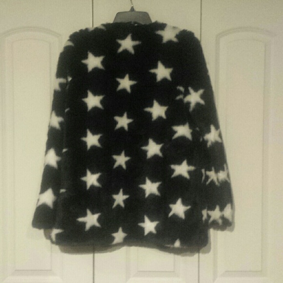 Shopbop faux fur star jacket - Picture 3 of 3