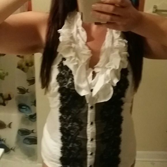 BEBE Halter top - Picture 1 of 3