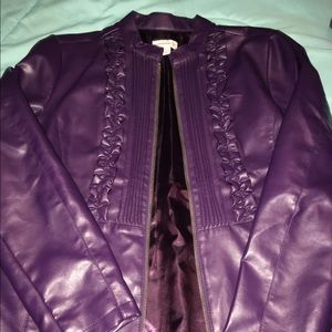 Beautiful purple jacket
