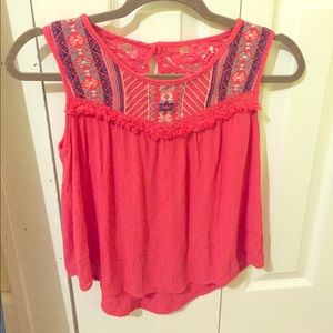 This is a tank crop top. Size small.