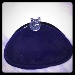 ✨✨Giorgio Armani blue velvet pouch✨✨